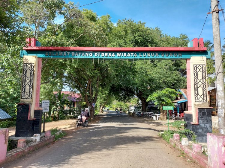 Portal Selamat Datang Desa Wisata Lubok Sukon